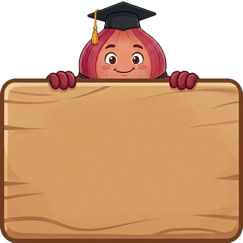 Karakter Bawang Wisuda